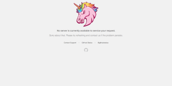 GitHub is down: ‘No server is currently available to service your request’ [Update: Fixed]