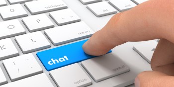 If your web site offers live chat, be prepared for hackers