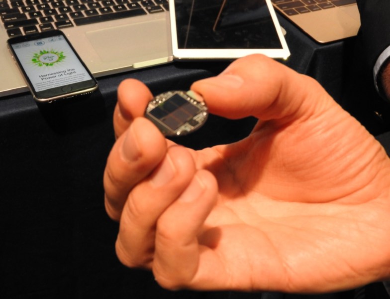 This solar-based Bluetooth energy beacon doesn't need a battery.
