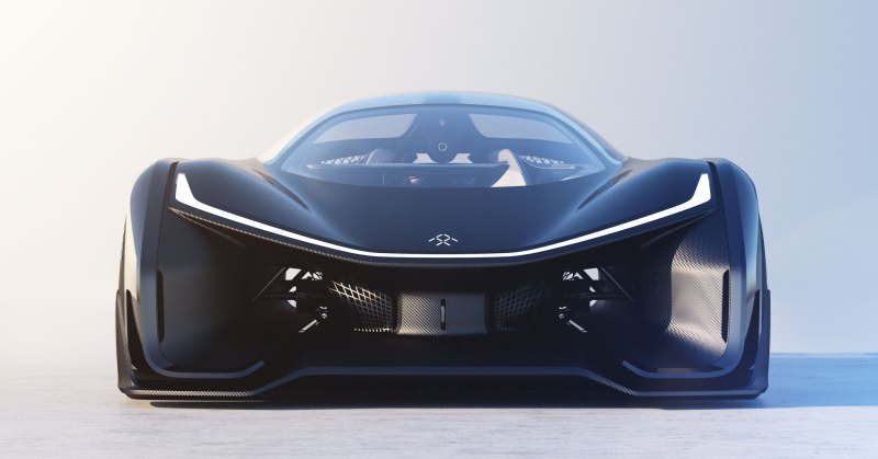 Faraday Future's FFZERO1 concept electric car.