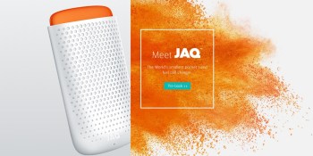 MyFC launches the Jaq, a tiny fuel-cell charger that runs on water and salt