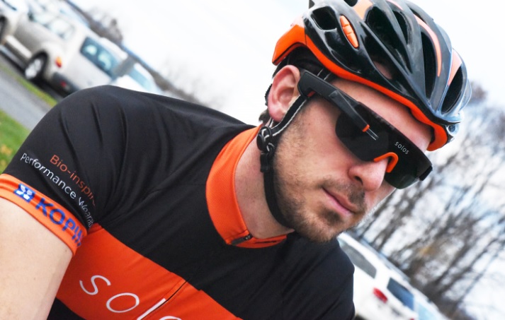 Kopin has made its own sunglasses for cyclists using smart tech.