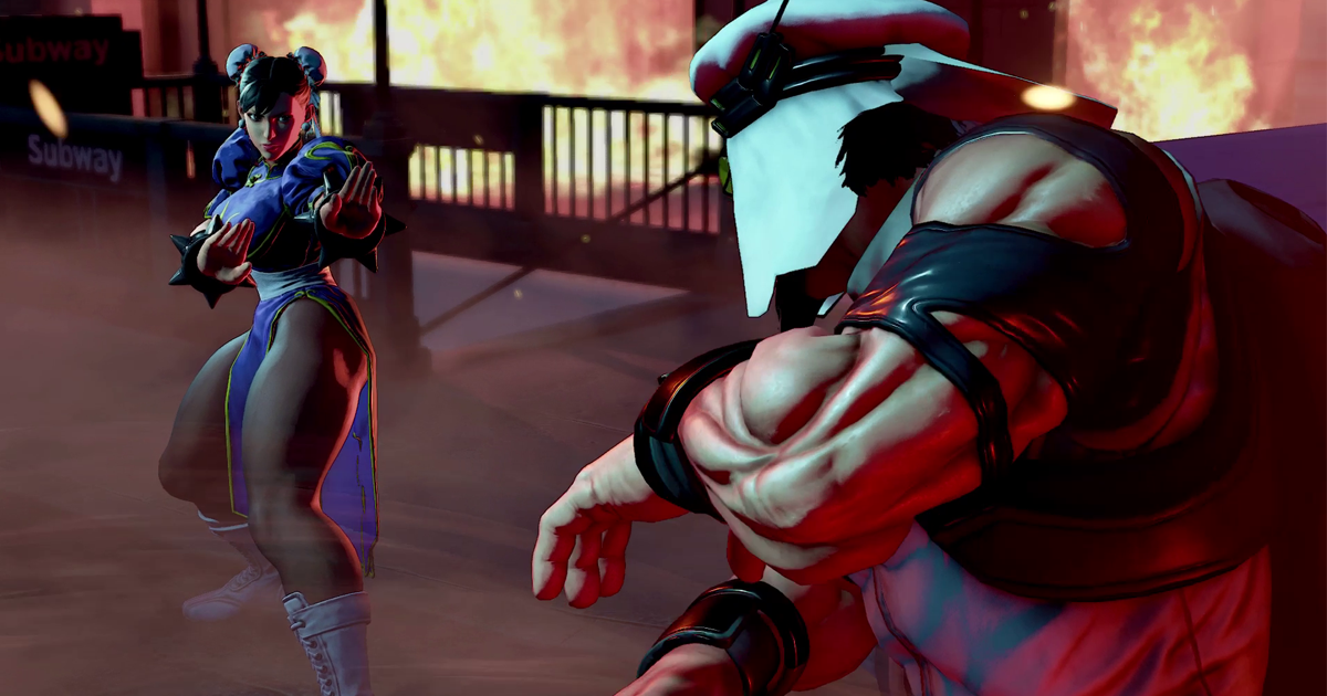 Street Fighter V Chun-Li vs. Rashid