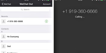 In direct challenge to Skype, WeChat now lets users call mobile phones and landlines