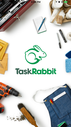 TaskRabbit iOS homescreen