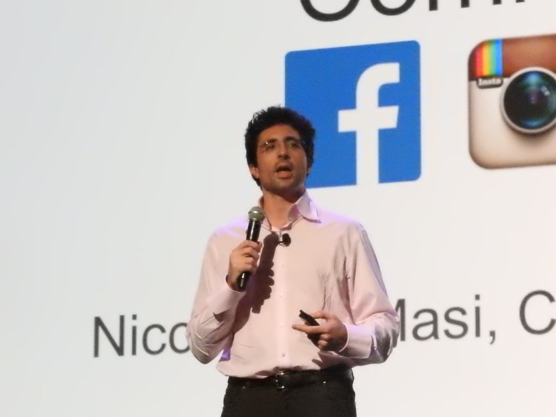 Niccolo De Masi, CEO of Glu Mobile, at the DICE Summit.