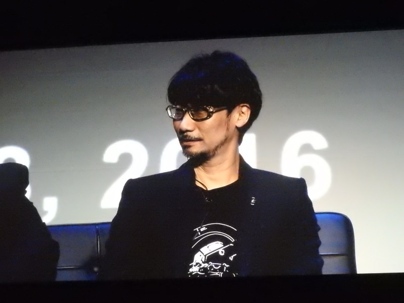 Hideo Kojima at the DICE Summit 2016.