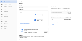 Google Compute Engine launches Custom Machine Types out of beta