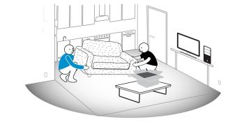 HTC Vive’s user manual details elaborate setup process, including moving your couch