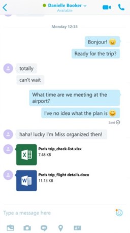 Skype for iOS & Office