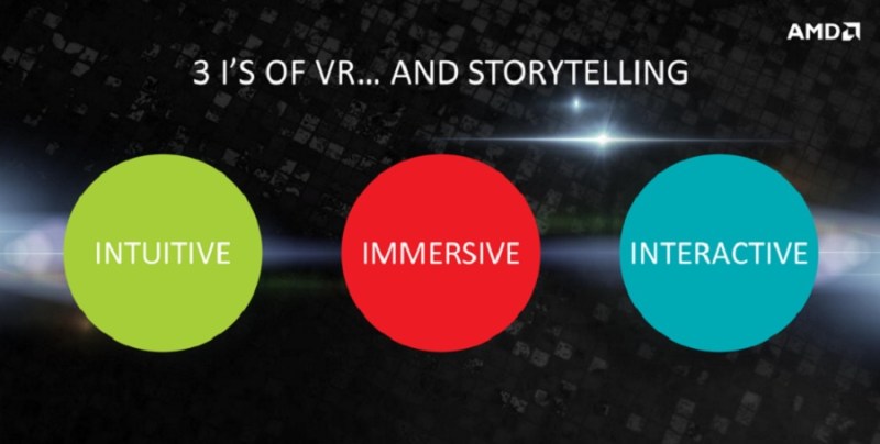 How to tell a story in VR