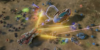 How Ashes of the Singularity enables massive planetary battles with huge sci-fi armies