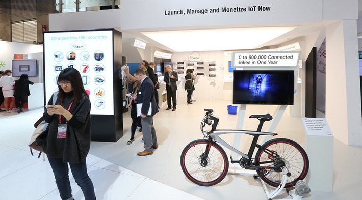 Connected bike -- Mobile World Congress 2016