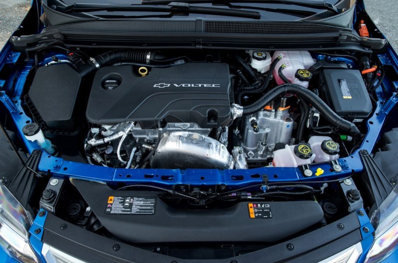 The engine for the 2016 Chevrolet Volt.