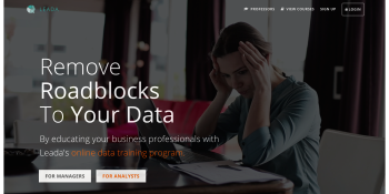 Leada pivots its data science training program from academics to the enterprise