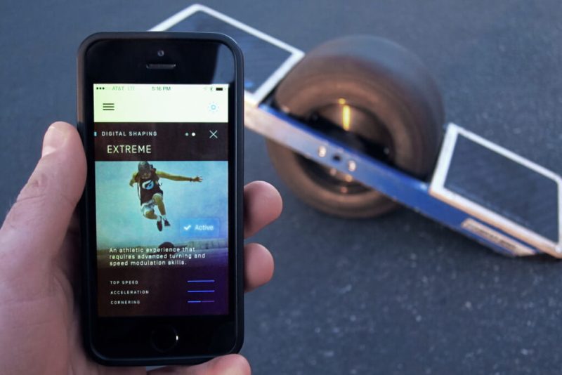 You can update the firmware in the Onewheel via Bluetooth and an app.