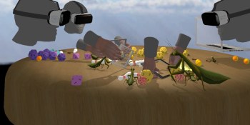 Pantomime lets VR headset and smartphone users share a virtual space