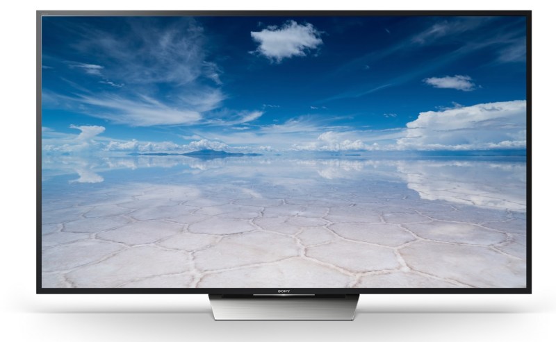 One of Sony's new 4K HDR Ultra HD TVs.