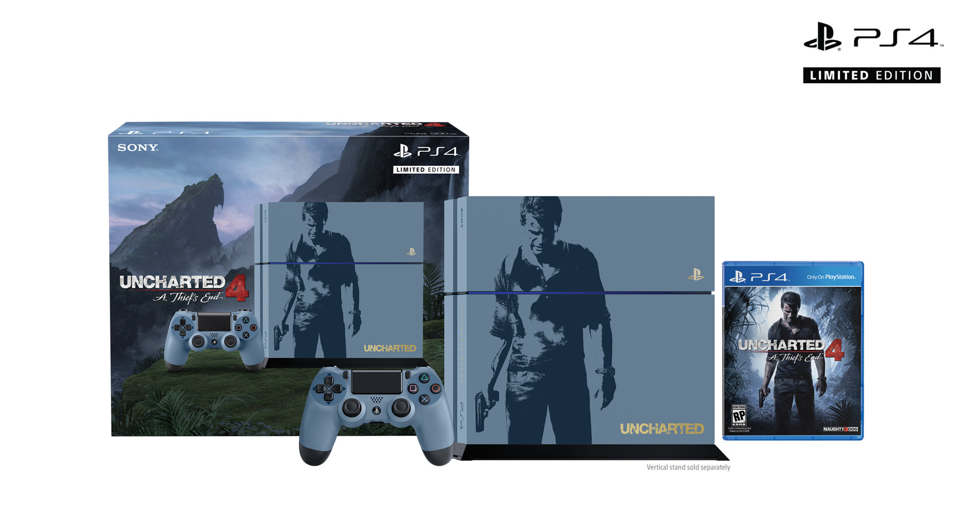 Uncharted 4: A Thief’s End gets its own PlayStation 4 bundle