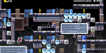 Gamer builds computer inside of Super Mario Maker