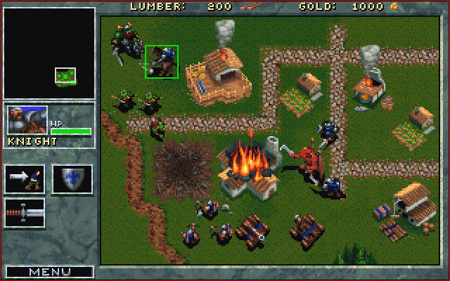 Blizzard's original Warcraft, published in 1994.