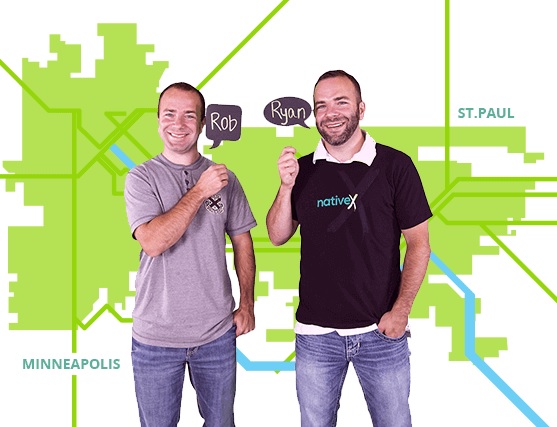 Rob and Ryan Weber built NativeX into a 50-person company in Minneapolis.