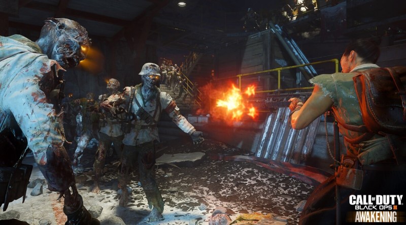 Zombies experience in Awakening DLC for Call of Duty: Black Ops III