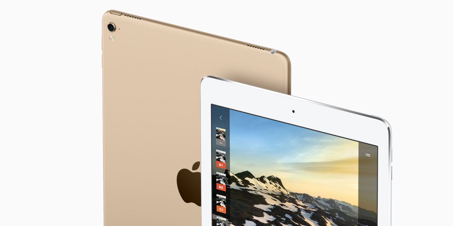 The new iPad Pro.