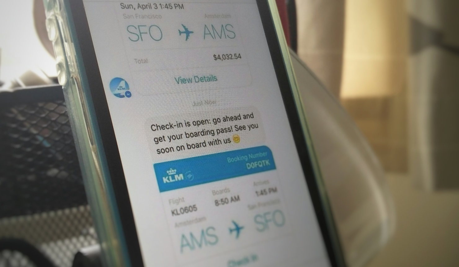 Facebook Messenger - KLM