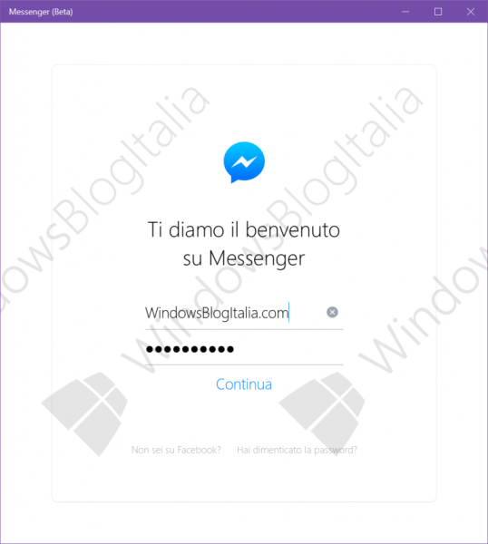 Facebook_Messenger_Windows_10_login