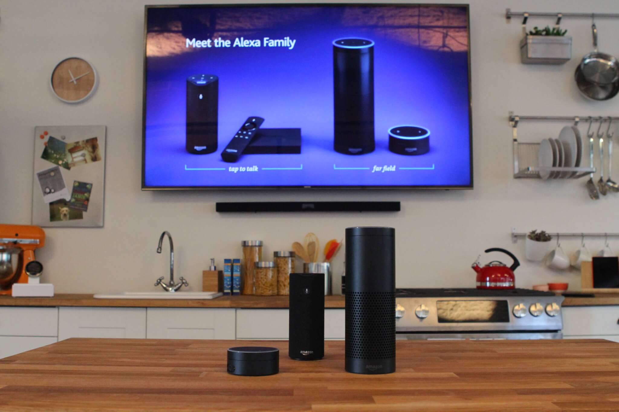 Amazon's family of Alexa-enabled devices
