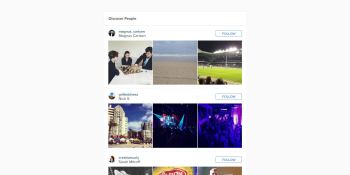 Instagram rolls out a Discover People page on the Web for all users