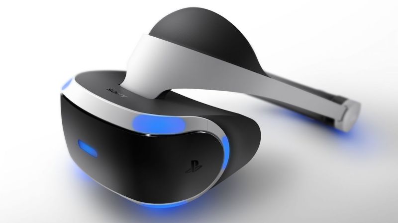 The PlayStation VR headset. 