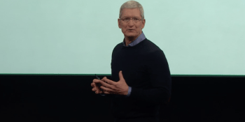 Tim Cook defends encryption and knocks U.S. government at Apple event