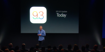 Apple iOS 9.3 launching today with Night Shift, password-protected Notes, and new app for classrooms