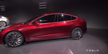Tesla finally unveils the Model 3: its first car for the masses