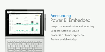 Microsoft launches Power BI Embedded in public preview
