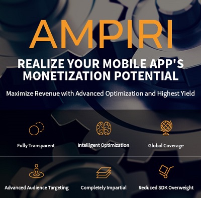 Ampiri helps developers find the right ad networks.