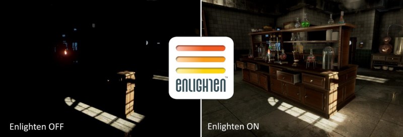 ARM's Enlighten creates better lighting effects in games.