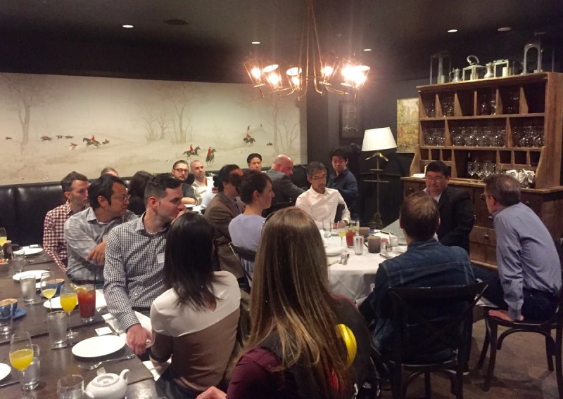 GamesBeat breakfast crowd at GDC 2016.