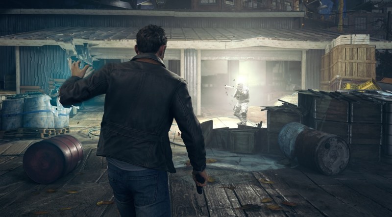 Quantum Break isn't a run and gun shooter. You have to play time tricks to stay alive.