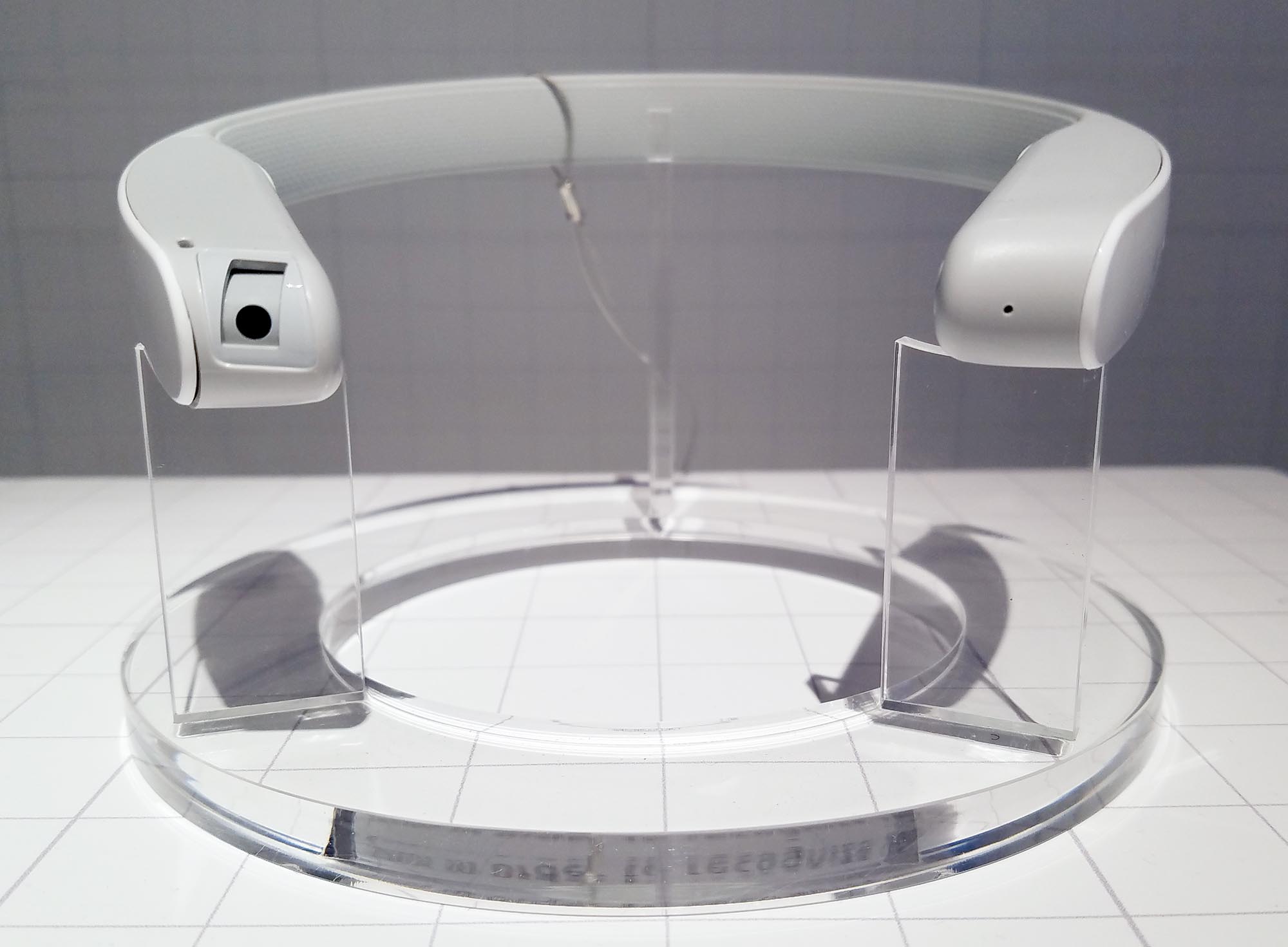 A concept prototype of Sony's interactive display projector.