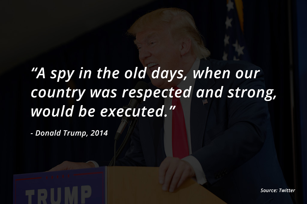 trump on snowden