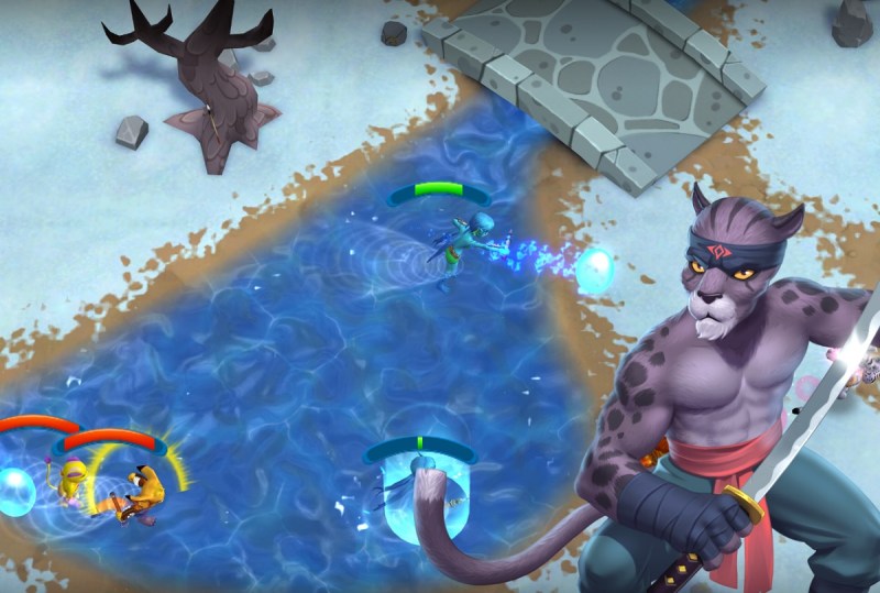 Unnyhog's real-time strategy game, UnnyWorld.