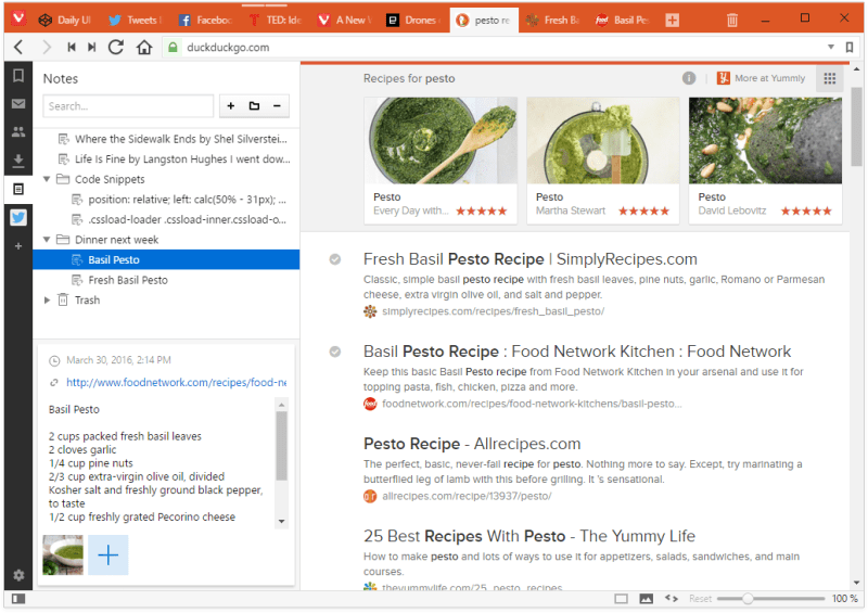 Vivaldi Browser 1.0