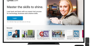 LinkedIn makes all Lynda.com courses available on Apple TV