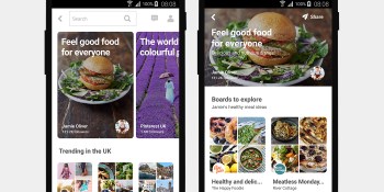 Pinterest rolls out its version of trending topics, called Featured Collections