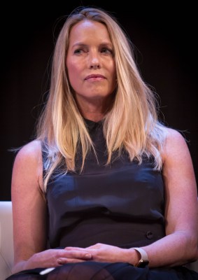 Laurene Powell Jobs, chairman of XQ Institute and founder of Emerson Collective, on stage at the Female Founders conference in San Francisco, Calif. on April 4, 2016.