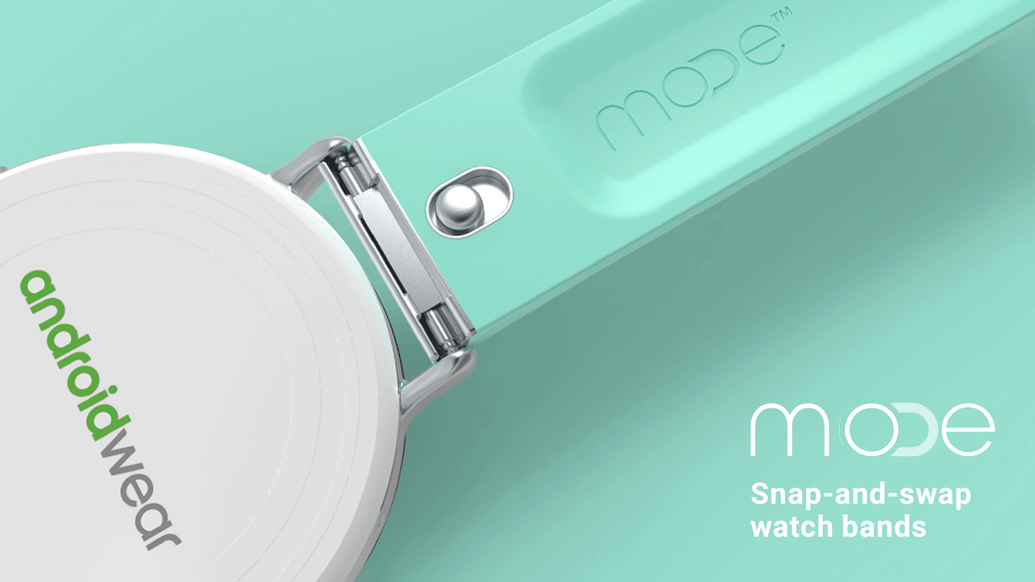 How Google Mode's snap and swap watchbands work