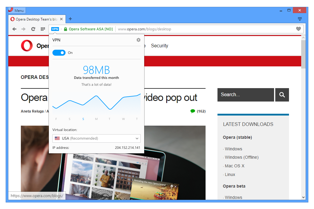 Opera VPN
